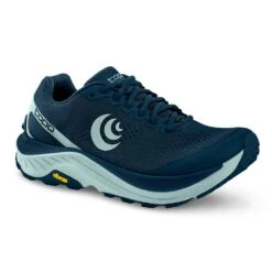 Topo Athletic Women's Ultraventure 3 Trail Running Shoe -Navy/Blue- Regular (B) -Gazelle Sports Shop W060.Navy Blue 04