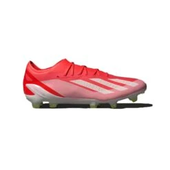 ADIDAS All Gender X Crazyfast Elite FG Soccer Shoe - Solar Red / Cloud White / Team Solar Yellow - Regular (D)