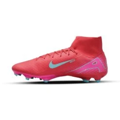 Nike Zoom Superfly 10 Academy FG/MG (D) - Ember Glow/Aurora Green -Gazelle Sports Shop Zoom Superfly 10 0004 FQ1456 800 PinkTeal INS