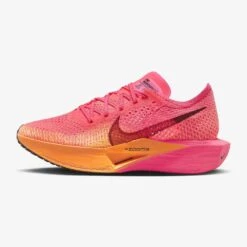 Women's Nike ZoomX Vaporfly Next % 3 Running Shoe - Hyper Pink/Black/Laser Orange- Regular (B) -Gazelle Sports Shop cdaa55e3 abcd 495a 9350 e026b58e8741