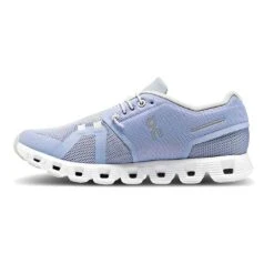On Running Women's Cloud 5 Running Shoe - Nimbus/Alloy - Regular (B) -Gazelle Sports Shop d7lvyr3dhpqzayrcp7kk
