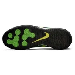 JR Nike Phantom GT2 DF SW IC Soccer Shoe - Black/Mtlc Platinum/Green Strike -Gazelle Sports Shop dm0740 003 phsuh000