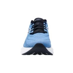 Men's Eleos Running Shoe - Denim/White - Regular (D) -Gazelle Sports Shop elso blue 1