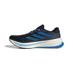 ADIDAS Men's Supernova Rise 2 Running Shoe - Legend Ink/Bright Royal/Clear Sky - Regular (D) -Gazelle Sports Shop jr7685 5 footwear photography side20medial20center20view grey