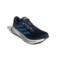 ADIDAS Men's Supernova Rise 2 Running Shoe - Legend Ink/Bright Royal/Clear Sky - Regular (D) -Gazelle Sports Shop jr7685 6 footwear photography front20lateral20top20view grey