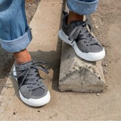 Men's X-Scape Sport Low Sneaker - Grey/Black - Regular (D) -Gazelle Sports Shop mens x scape sport low grey black ls 2 800x 3d8cdc2f 17de 4d40 b7e2 b2fef87fe4cd