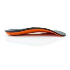 Pulse Sport 3/4 Orthotics Insole - Grey/Orange -Gazelle Sports Shop pulsesport profile 2