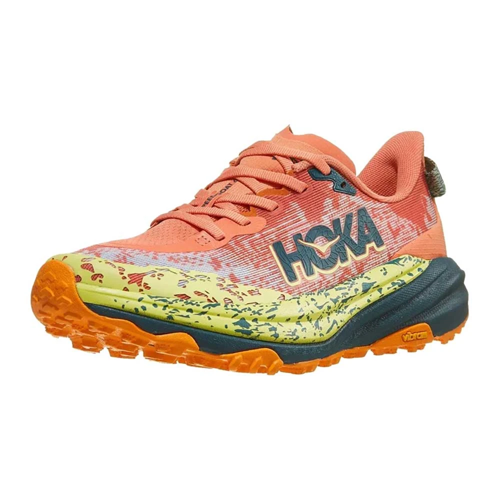 Hoka Women's Speedgoat 6 Trail Running Shoe - Feldspar/Blue Twilight - Regular (D) 4 Hoka Women's Speedgoat 6 Trail Running Shoe - Feldspar/Blue Twilight - Regular (D) - Image 2