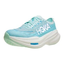 Hoka Women's Mach X2 Running Shoe - Snow Melt/Blue Spark - Regular (B) -Gazelle Sports Shop rs 1 4f6f93a2 1108 41f5 9295 6f02ea840458