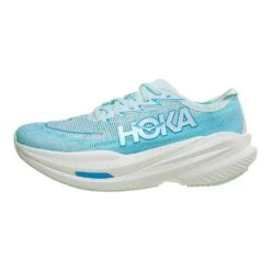 Hoka Women's Mach X2 Running Shoe - Snow Melt/Blue Spark - Regular (B) -Gazelle Sports Shop rs 843ebf52 384d 4436 9d1e efa81e9d4411