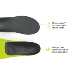 Superfeet Run Support Low Arch (Carbon) - Gray -Gazelle Sports Shop view3run support low arch 2500x1875 1ea4b24c 677f 478d 9a38 9c2cc1ec1c7e