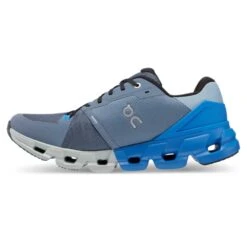 On Running Men's Cloudflyer 4 Running Shoes- Metal/Lapis - Regular (D) -Gazelle Sports Shop webimage 1BDFFC2C 14CA 47E3 B783B8AA522B6B2B