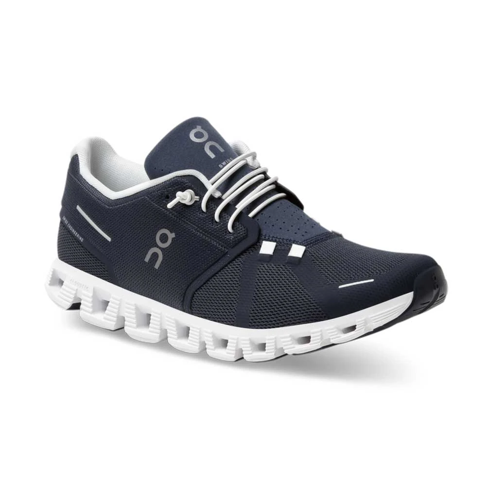 On Running Men's Cloud 5 Running Shoe- Midnight/White - Regular (D) 4 On Running Men's Cloud 5 Running Shoe- Midnight/White - Regular (D) - Image 2