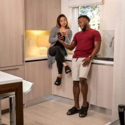 Women's KO-Z Slide Sandal - Black/Dark Grey- Regular (B) 18 Women's KO-Z Slide Sandal - Black/Dark Grey- Regular (B) -Gazelle Sports Shop womens ko z slide black dark grey ls 1 800x 16c6478f 05f1 4343 8703 6ae9ad8a69ba