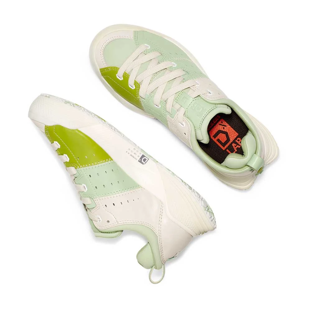 Women's X-SCAPE NBK Low Sneaker - Blanc/Mint - Regular (B) 7 Women's X-SCAPE NBK Low Sneaker - Blanc/Mint - Regular (B) - Image 5