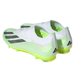 Unisex Adidas X CRAZYFAST.2 FG Soccer Shoe - White, Core Black, Lucid Lemon - Regular (D) -Gazelle Sports Shop zapatos adidas x crazyfast 2 firm ground boots hq4533 ftwwht cblack luclem 0000302546732 2
