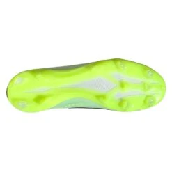 Unisex Adidas X CRAZYFAST.2 FG Soccer Shoe - White, Core Black, Lucid Lemon - Regular (D) -Gazelle Sports Shop zapatos adidas x crazyfast 2 firm ground boots hq4533 ftwwht cblack luclem 0000302546732 3